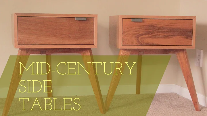 Modern Side Tables // Mid-Century Design