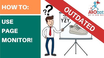 AIObot.com - How to use Page Monitor