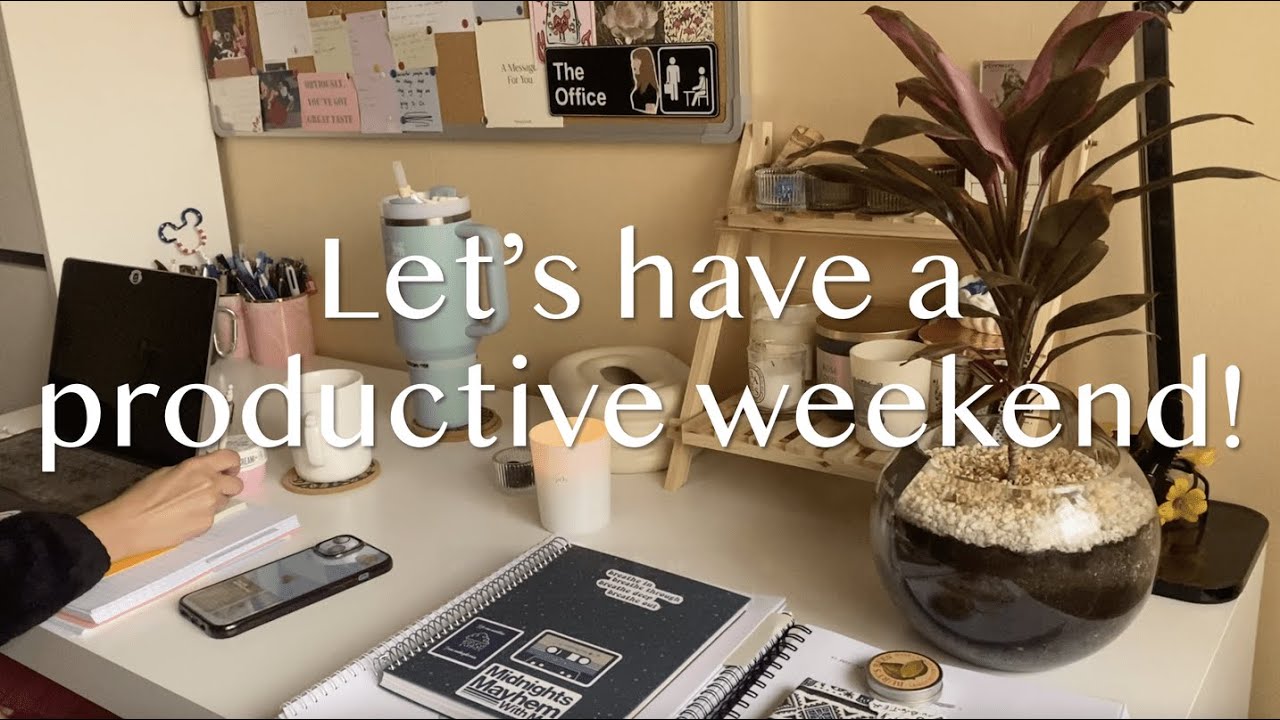 Power-Hour: Productive Weekend (background music) ☕️📖😌