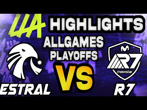 ESTRAL ESPORTS VS RAINBOW7 ALL GAMES HIGHLIGHTS - LEAGUE OF LEGENDS - LLA PLAYOFFS 2024