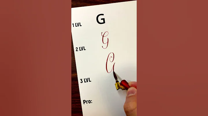 Letter G 4 Styles #art #calligraphy #handwriting