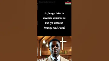 Usiende Kanisani Kwa Sababu Ya Washiriki Wa Kanisa 