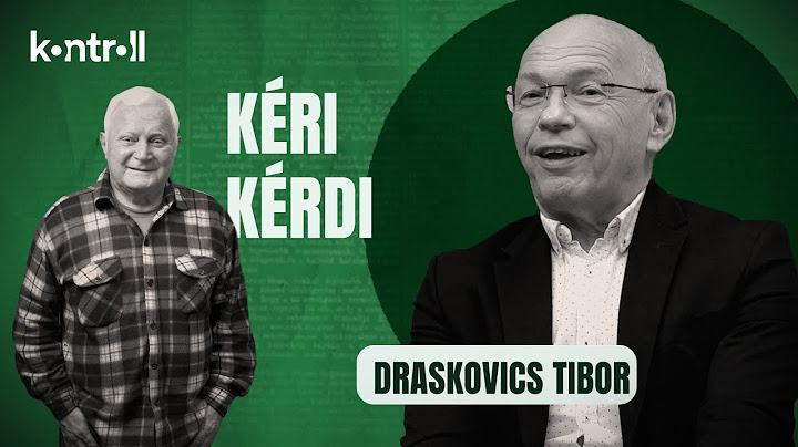 Kéri László  vendége Draskovics Tibor, a Medgyessy-kormány egykori pénzügyminisztere