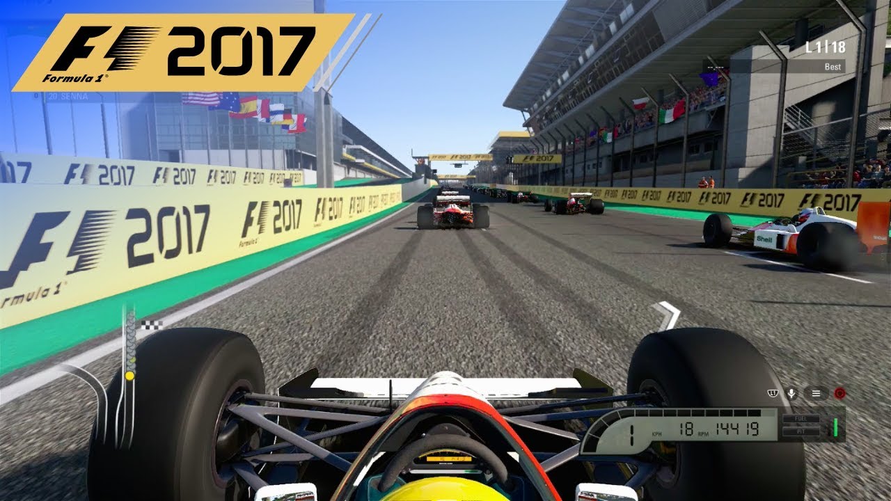 F1 17 25 Classic Race In Senna S 1991 Mclaren At Interlagos Brazil Youtube F1 17 25 Classic Race In Senna S 1991 Mclaren At Interlagos Brazil Youtube