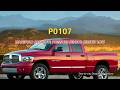 P0107 Dodge RAM 1500 - Manifold Absolute Pressure Sensor Circuit Low | Step-by-Step Diagnosis