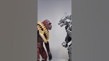 Skar king vs Mechagodzilla #godzilla​ #shmonsterarts​ #godzillaevolved​ #mechagodzilla​#skarking