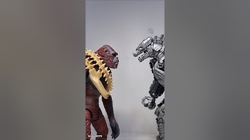 Skar king vs Mechagodzilla #godzilla​ #shmonsterarts​ #godzillaevolved​ #mechagodzilla​#skarking