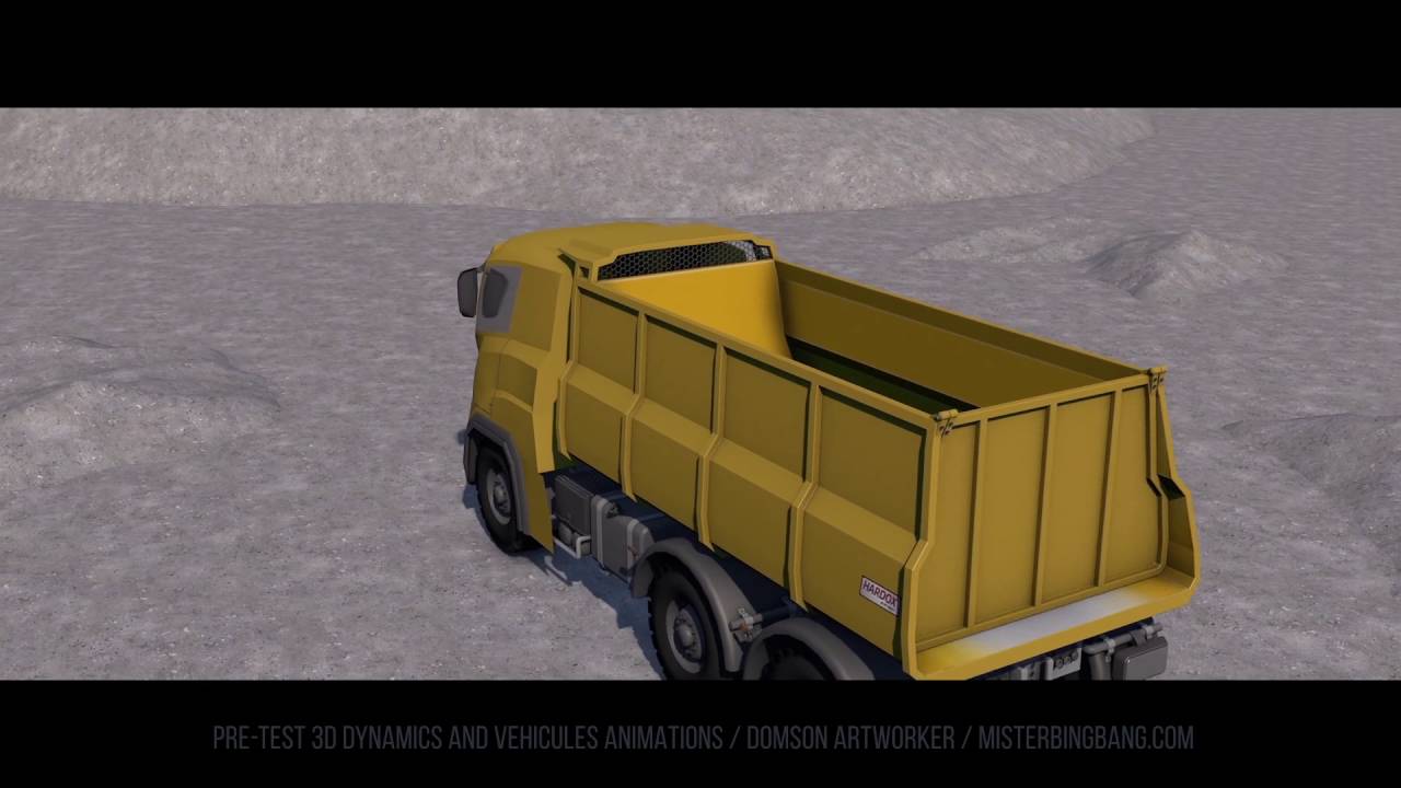 C4D Pre test dynamic & rig / Domson Artworker