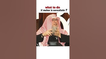 What to do if mahr is too High to afford ? || #islamic #islamicvideo #quran #allah #marriage #love