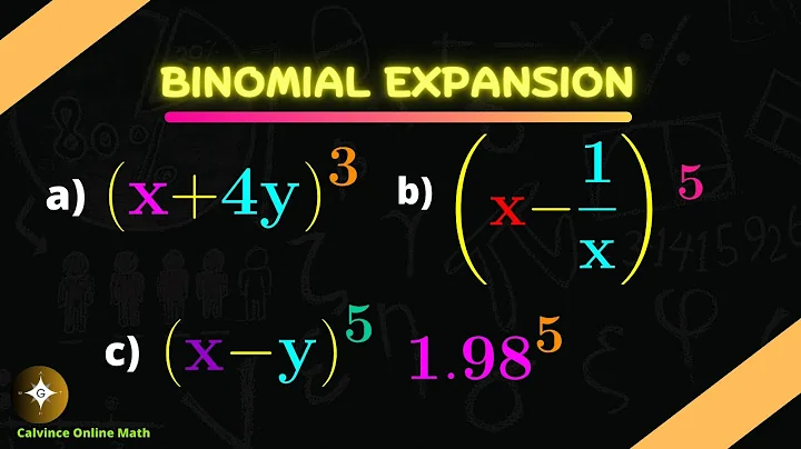 Binomial Expansion, Pascal's Triangle, Finding Coefficients,  Algebra
