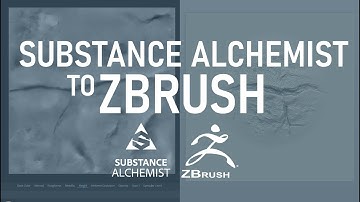 Workflow for Substance Alchemist and ZBrush