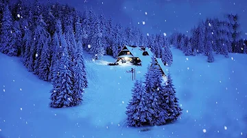 🏡House In Snow Forest - Winter Relaxing Piano Music - Deep Sleep Music - Meditation Yoga Music #36