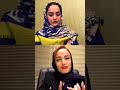 لایو اینستاگرام با سرکار خانم الهام زارعی 