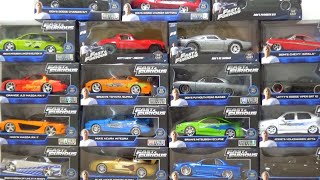 Откройте миникар JadaToys FAST & FURIOUS 1/24 и играйте ♪