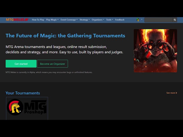 MTG tournament software