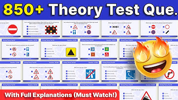 850+ DVSA Style Theory Questions with Full EXPLANATIONS! | Driving Theory Test 2025 UK