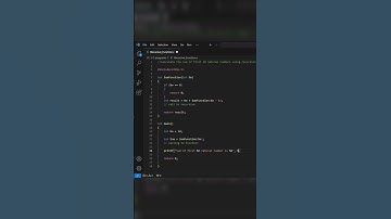 Sum of Natural Number using Recursion #shorts #programming #trending