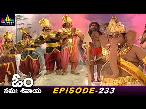 Lord Ganesh Gives Punishment to Thilathama Sons | Episode 233 | Om Namah Shivaya Telugu Serial - SRIBALAJIMOVIES