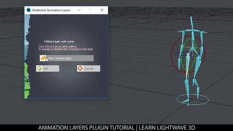 Animation layers plugin for editing BVH or FBX non destructively | Tutorial | Newtek Lightwave 3D