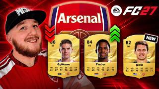 The OFFICIAL Arsenal FC 27 ratings are finally here!