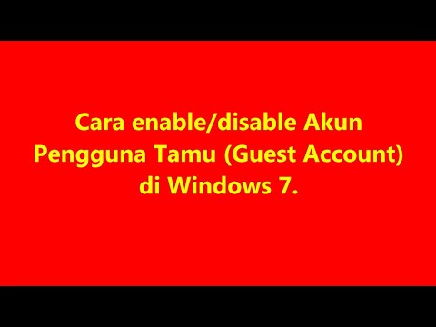 Video: Cara Memadam Pengguna