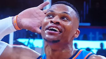 Why is Russell Westbrook acting like he won the NBA finals?