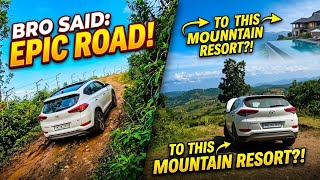 The road to reach the resort is EPIC Guide