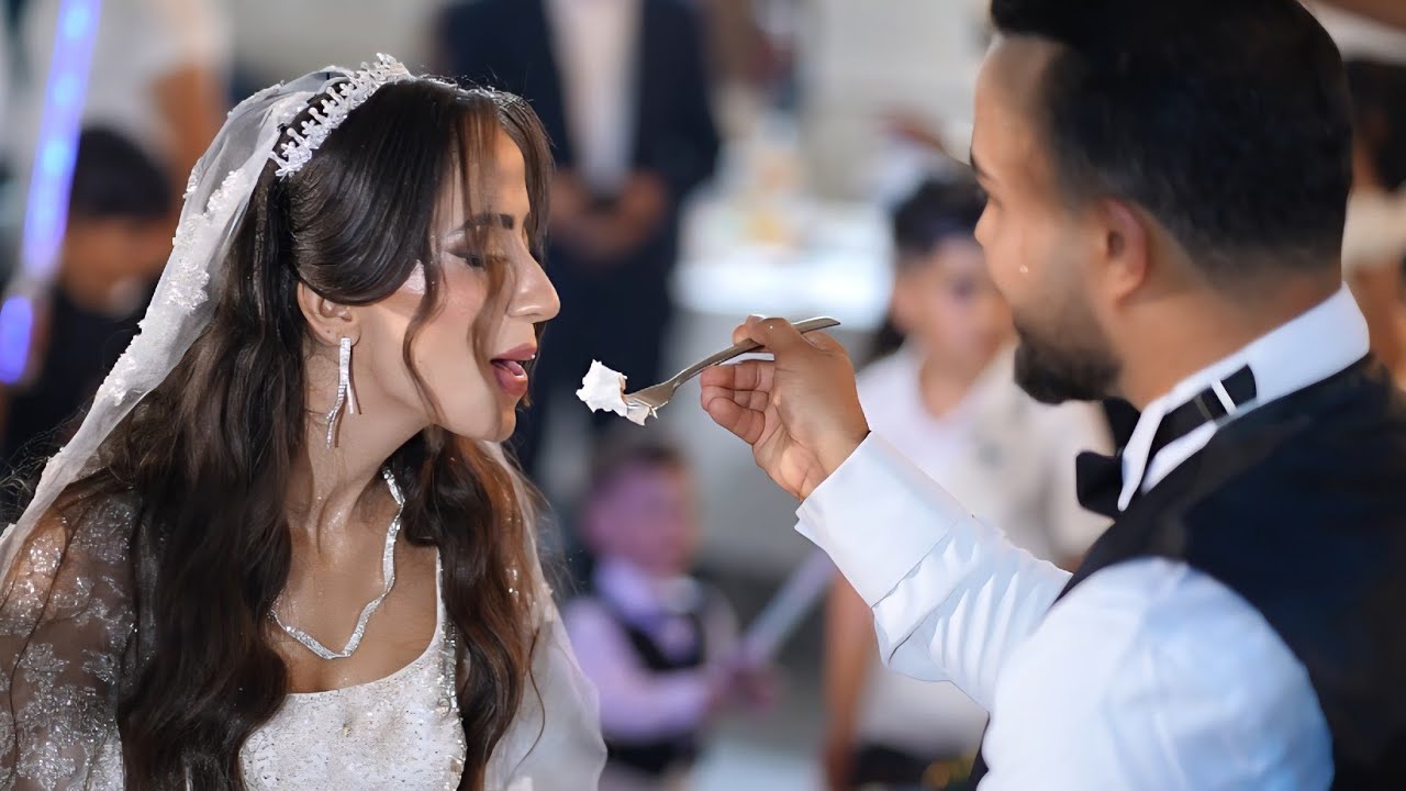 Kurdische Hochzeit طرب عربي اعراس عفرين في المانيا قريه ديكه (علي حنان مراد علو &إيمان