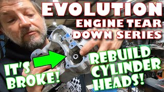 EVO Harley Cylinder Head Rebuild - Engine Tear Down Series - Kevin Baxter - Pro Twin Performance