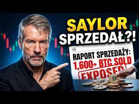 Michael Saylor ciągle sprzedaje BTC! Czy Strategy to piramida?