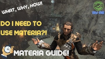 FFXIV Materia Guide - Do I have to use it?! || Final Fantasy XIV Guides || ENDWALKER