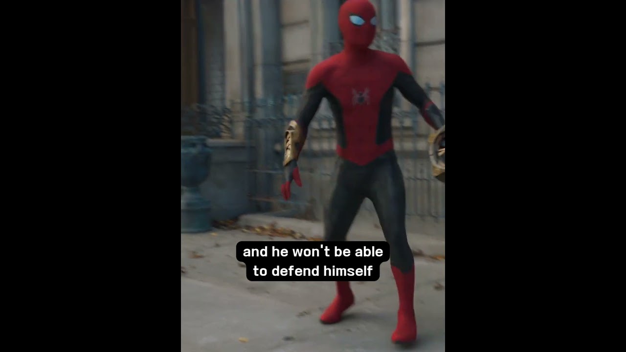 Did you know that in "SPIDERMAN NO WAY HOME"...