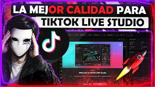 Como Hacer Directos con TikTok Live Studio || La Mejor Configuración 2026