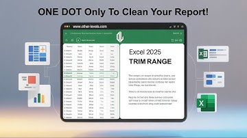 Excel Trim Range Function Tutorial | Master TrimRange & TrimRefs Explained