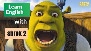 Learn English with Shrek | shrek 2 part 2 #cartoon #english #shrek