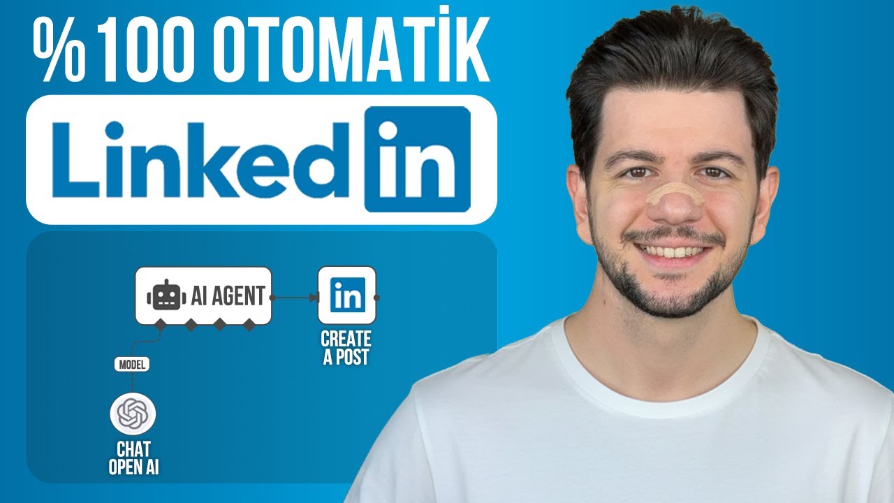 n8n ile %100 Otomatik LinkedIn İçerik Üretici