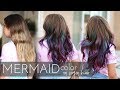 Mermaid Hair Color on Virgin Hair | Vivid Balayage Tutorial (One Easy Step!)