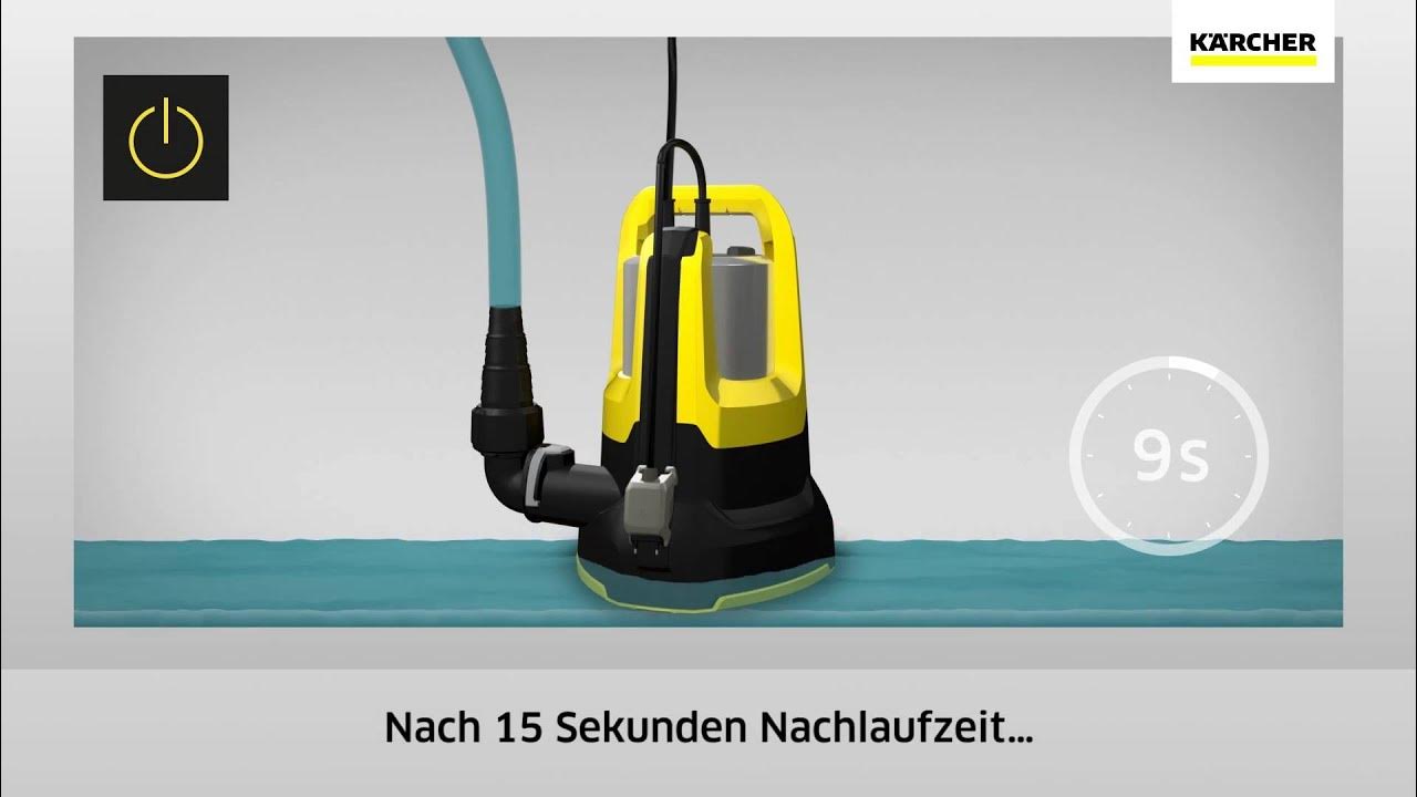 Kärcher flachsaugende Tauchpumpen 