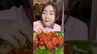 NASI PADANG + DENDENG CRISPY🔥🔥 #nasipadang #dendengbalado #shorts