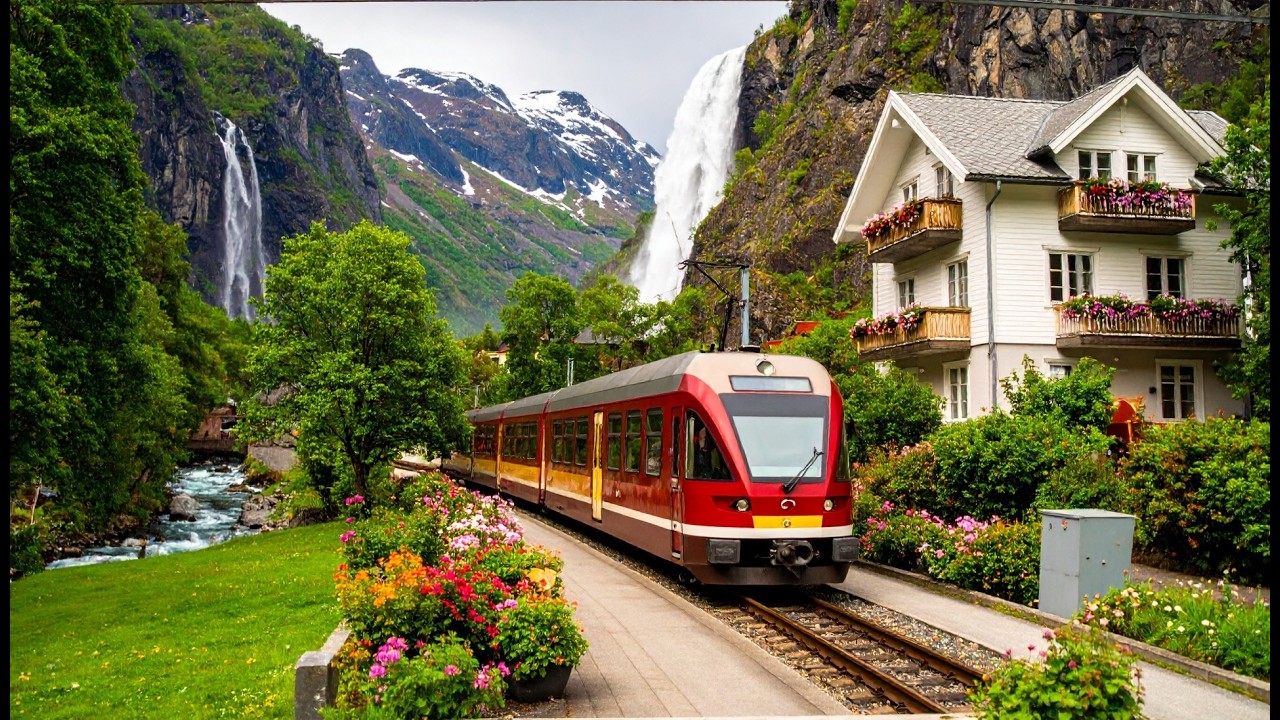 The Ultimate Train Journey: Flåmsbana in Norway’s Breathtaking Flåm Valley