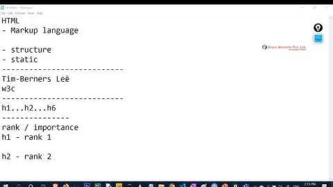 Lecture-6: Professional Training Programme- Full Stack Development(MERN) (16-08-2020)