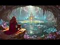 Hidden in the Crystal Cave | Medieval Fantasy Music for Meditation &amp; Clarity