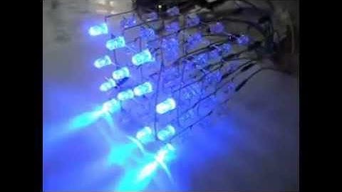 My First 4x4x4 LED Cube