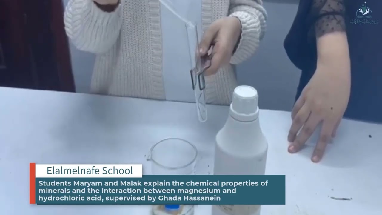 the chemical properties of minerals and the interaction between magnesium and hydrochloric acid