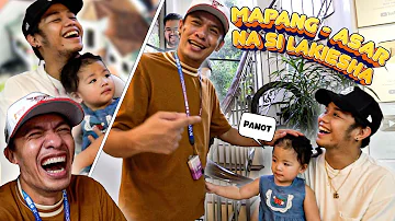 BABY LAKEISHA INASAR SI NINONG TONI! - BALIK BG HOUSE!