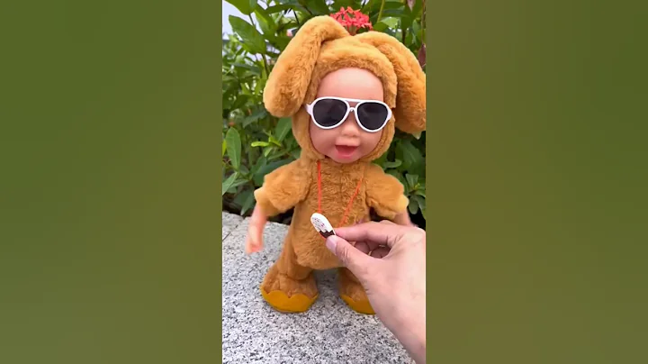 Kibtoy electric plush doll can cry, laugh, sing, dance, doll, girl#funny #comedy