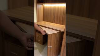 Smart Under Stair Desk Design | Custom Furniture Woodworking