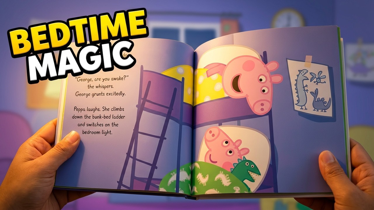 Peppa Pig - Babysitting | Read Aloud Story for Kids from the Ultimate