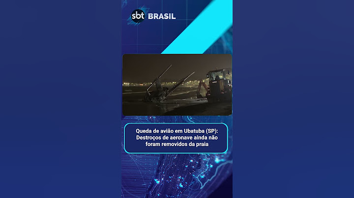 Avião atravessa pista e explode em Ubatuba, litoral de SP; piloto morreu | SBT Brasil (09/01/25)