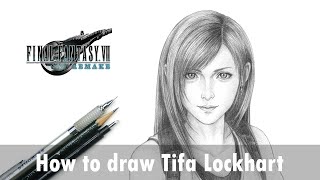 How to draw Tifa Lockhart | Final Fantasy VII Remake How to draw Tifa Lockhart | Final Fantasy VII Remake